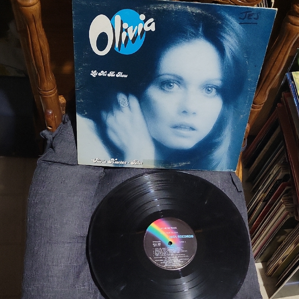 Olivia Vinyl Record~ let me be there